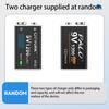9V USB Akku 9V 1200mAh 6F22 Li-Ion Akku USB Batterien Für Multimeter Metall Detektor elektrische gitarre