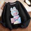Children's Fashion Round-neck Hoodies, Long-sleeved Loose Hoodies for Boys and Girls In Spring and Autumn