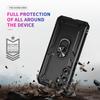 For Samsung Galaxy A16 5G/A16 4G Case PC+TPU Phone Cover with Rotary Ring Kickstand
