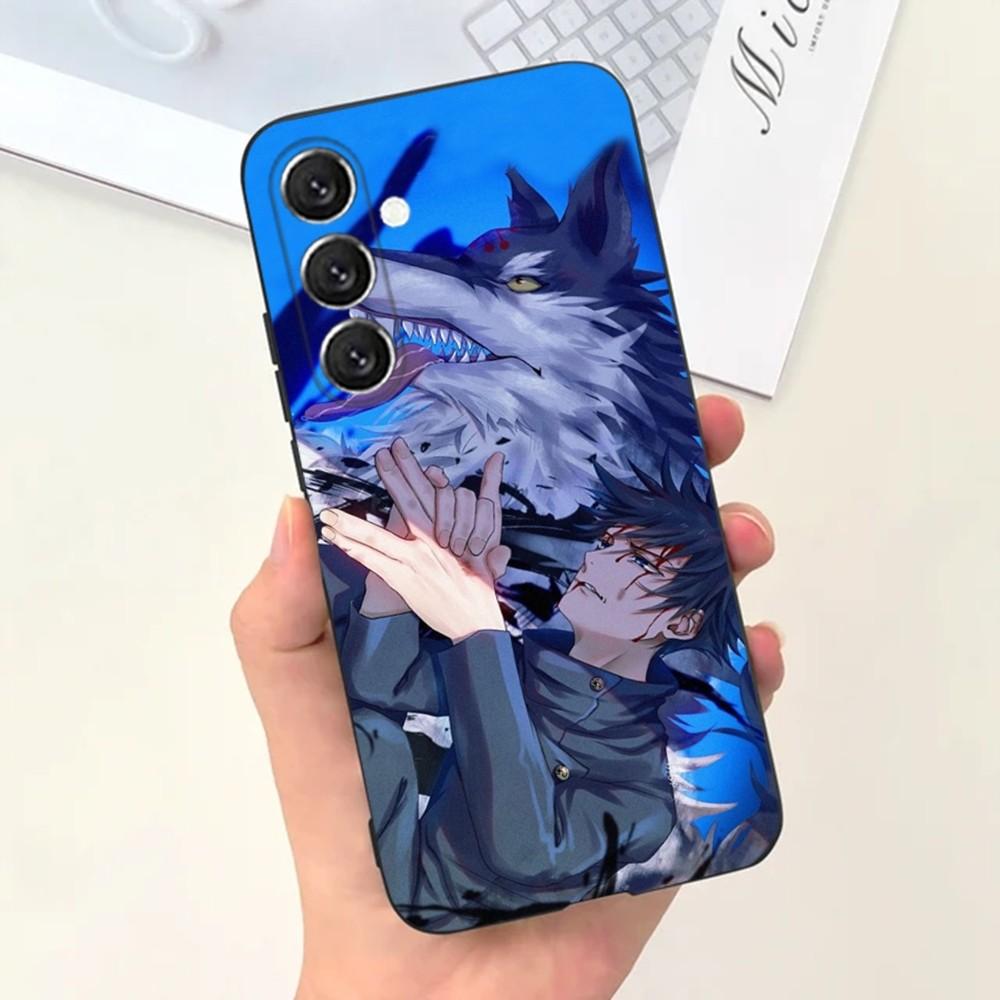 Anime Megumi Fushiguro Phone Case For Samsung S21,S22 Ultra,S20,S30 plus,S22 plus,S23,S30 ultra 5G Silicone Cover