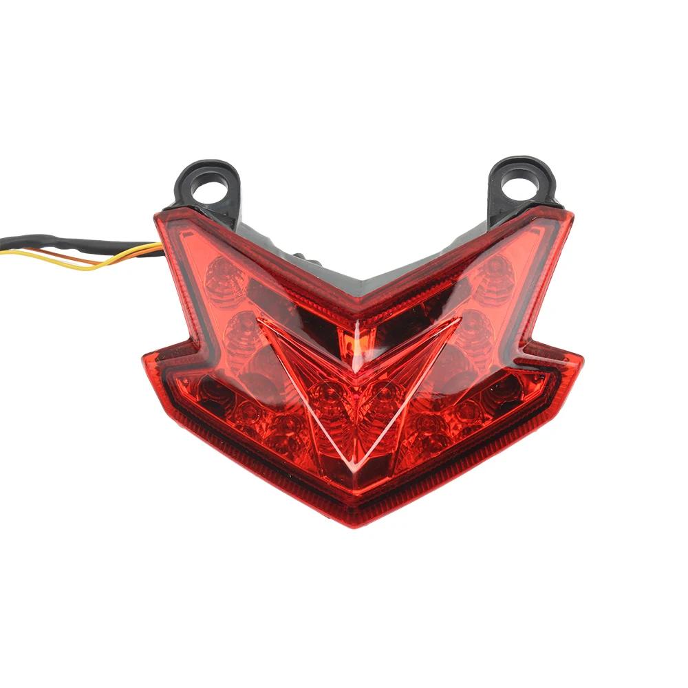 Motorcycle Motocross LED Taillight Turn Signals Light For Kawasaki Z800 ZX6R Z125 ZX636 2016-2023 Moto Accesorios Enduro