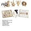 Kit Decorazione Fatto a Mano Conchiglia Kit Creativo Fai da Te, Creature Fantastiche di Conchiglie con Conchiglie e Strumenti, Set Creazioni per Principianti Idea Regalo