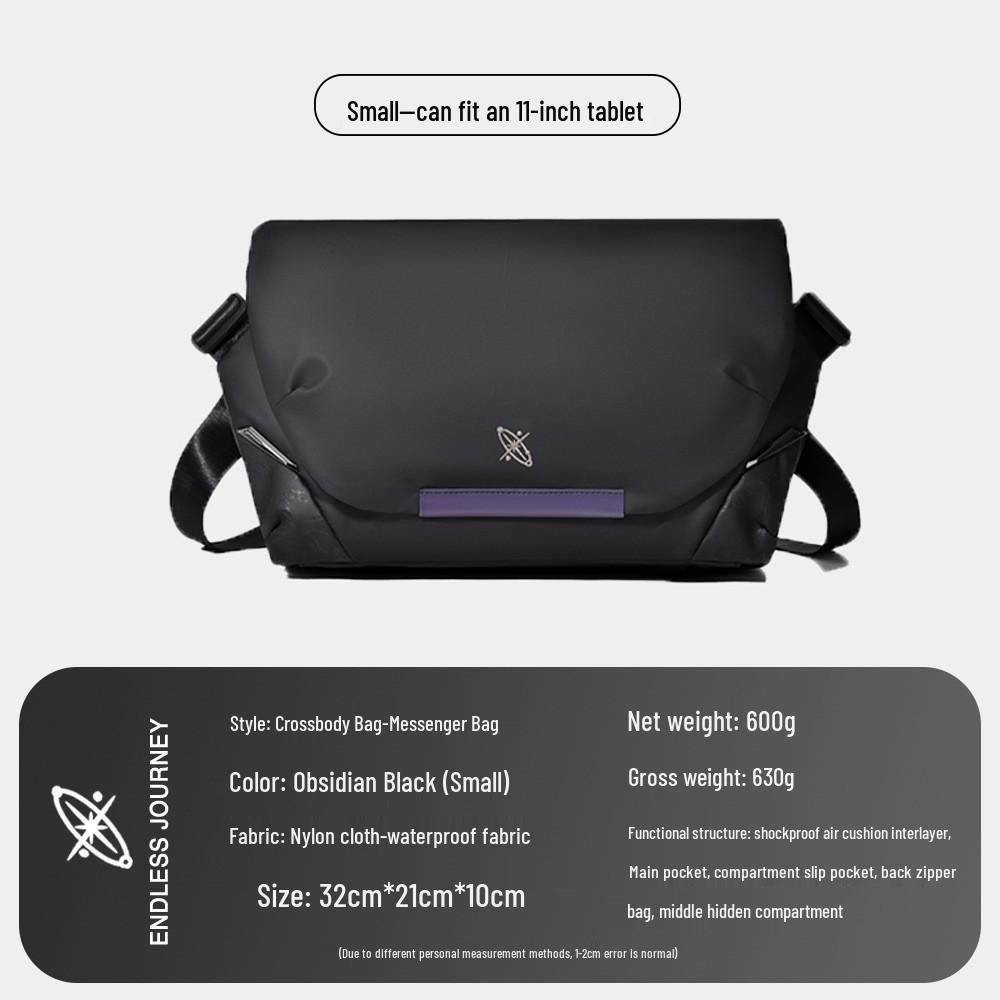 

Мужская водонепроницаемая многофункциональная сумка-кроссбоди для ноутбука с магнитной застежкой