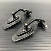 Kolfiber Motorcykelstyre Spegel 7/8'' 22mm Styrände Spegel Backspegel För Honda CB1000R CB650 CB500F Motorcykeltillbehör