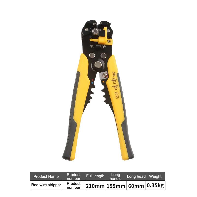 Wire Stripping Multifunctional Pliers For Cable Cut Crimpterminal High Precision Automatic Hand Tool Cable Cuttercrimper