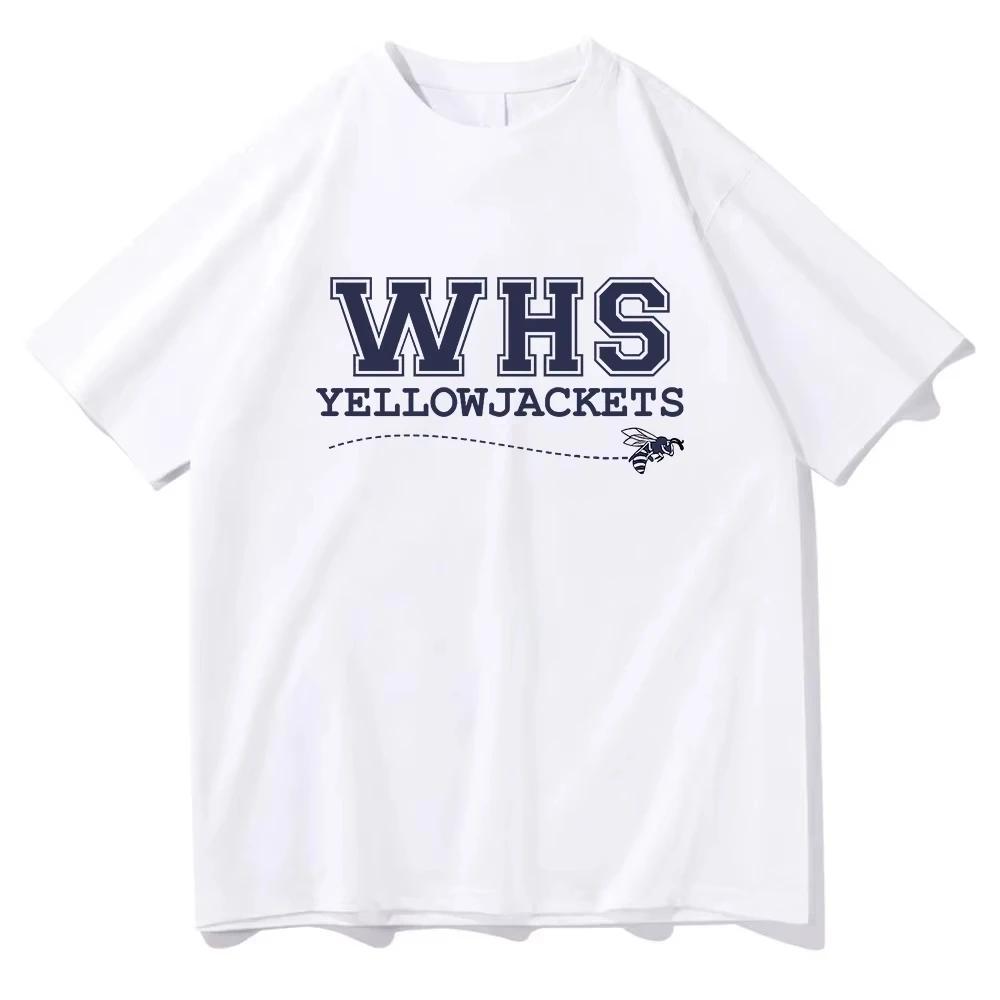 WHS Yellowjackets 2D TShirts Yellowjackets Season 3 Funny Men_Women Clothing Aesthetic Tops Unisex Clothes Cotton Graphic