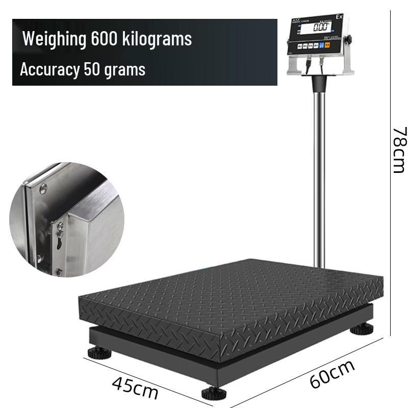 

Yingheng 600kg Rechargeable Electronic Platform Scale (CN version)