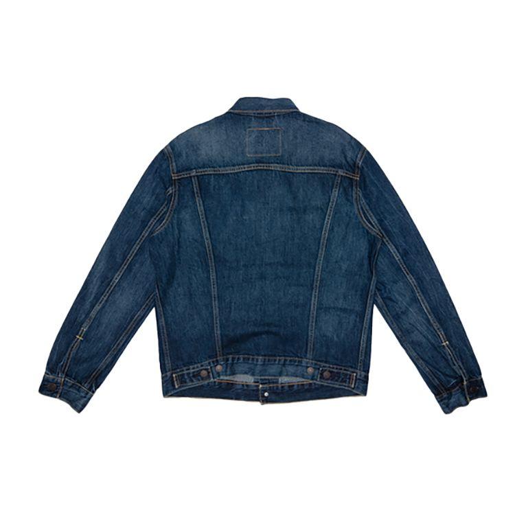 Levis Loose Casual Denim Jacket Men jackets Dark-Blue 72334-0352