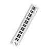 2pcs Creative Piano Keyboard Rulers Centimeter Scale 15cm Transparent Ruler Student Back To School Stationery
