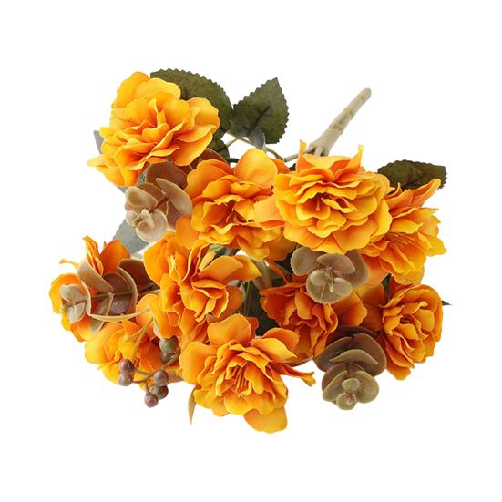 1 Bunch Artificial Flower Vivid Appearance Simulation Cherry Blossoms Wedding Arrangement Decor