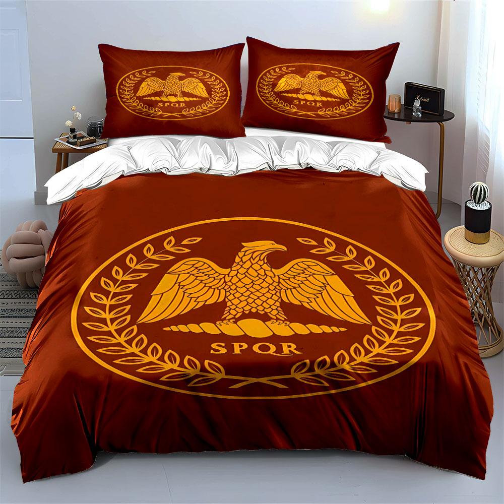 Golden eagle, SPQR, laurel. Bedding sets Duvet cover sets Duvet covers Pillowcases(1* Duvet Cover 2* Pillowcases without duvet insert)