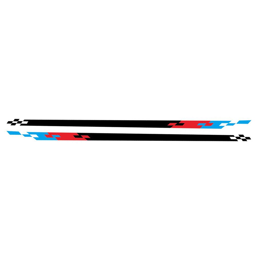 Car Sticker Three Colors Strip Racing Car Body Side Decal for All Cars Decal