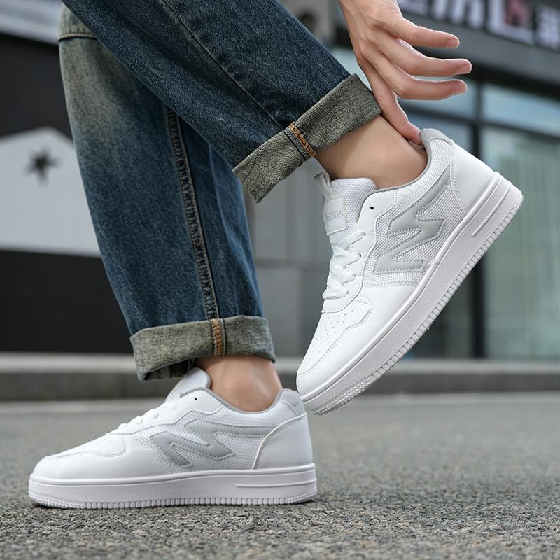 Herren Freizeitschuhe Vier Jahreszeiten Mode Skateboarden Studenten Bequeme Sneaker Jungen Trendig Weiche Sohle Atmungsaktive Schuhe