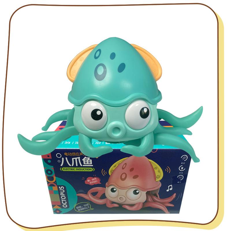 Electric Induction Crab Douyin Automatic Escape To Avoid Obstacles Induction Crab Light Music Electric Toy