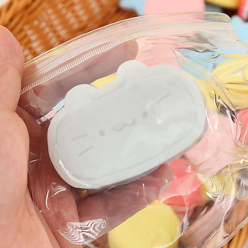 

Красочная прозрачная мягкая резиновая игрушка-мялка в виде кошачьей лапки - Большой размер, декомпрессия и вентиляция, дизайн из ТПР