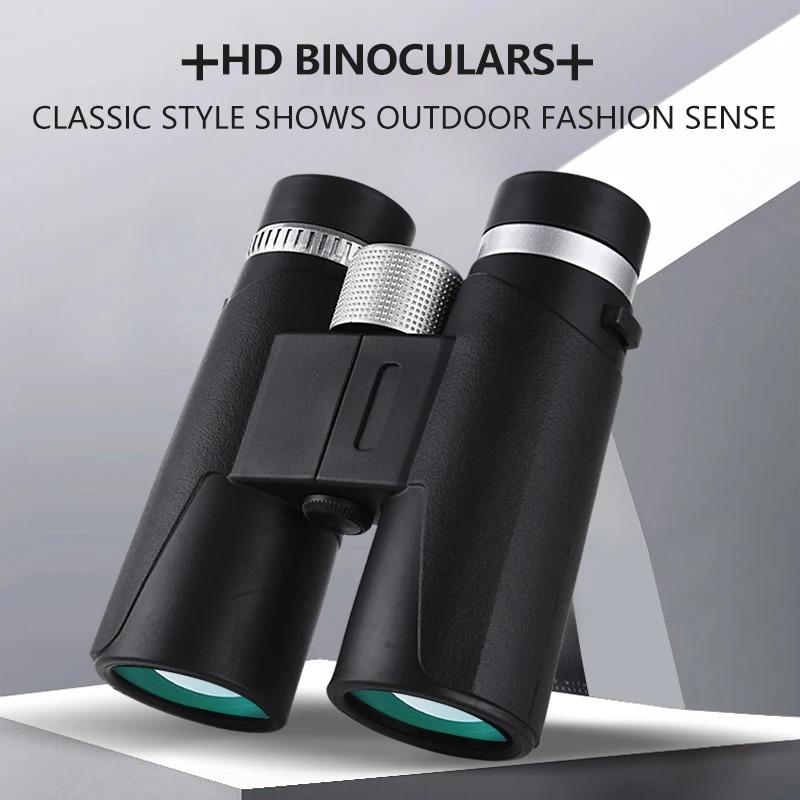 10x42 Hd Binoculars Telescope Long Range Bak4 Prism For Outdoor Hiking Concert Fishing Birdwatching