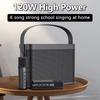 #20W Powerful Wireless Portable Dual Microphones Bluetooth Speaker Hifi Stereo Family Party Karaoke Subwoofer Boombox gifts 2025