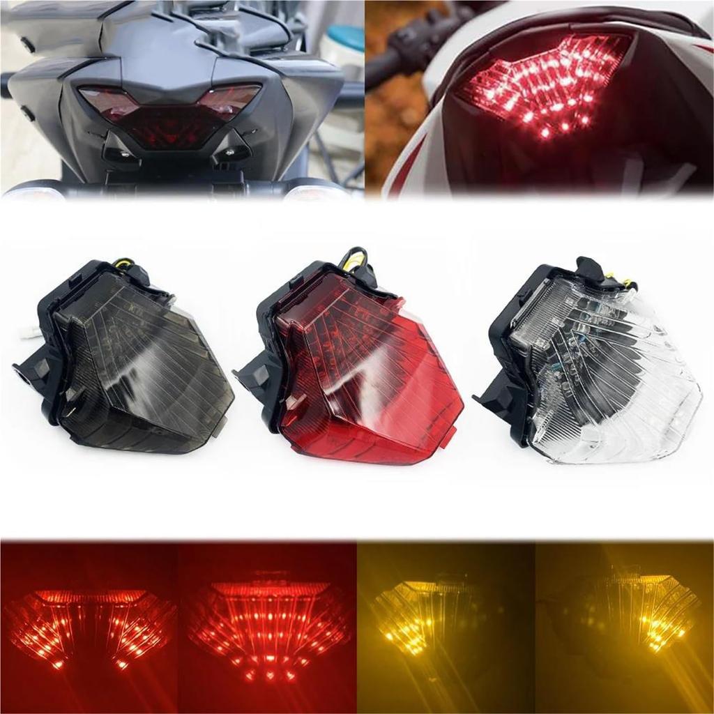 Yamaha YZF R25 2014 2015 2016 2017 2018 2019 2020 2021 Integrated Taillight Turn Signal Assembly Motorcycle Accessories