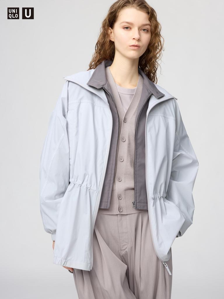 Uniqlo Japan Uv Cut Sheer Oversized Hoodie