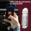 Wireless USB Adapter For Car 5.3 Transmitter Receiver Plug And Play USB Connector Stable MP3 Player FM Transmitters Auto Audio