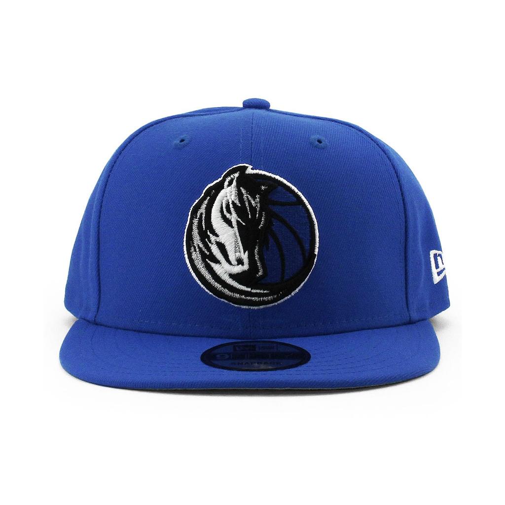 [New Era] 9FIFTY Snapback Cap Dallas Mavericks NBA Team Basic Snapback Cap Blue Dallas Mavericks Blue 950 Hat [Used]