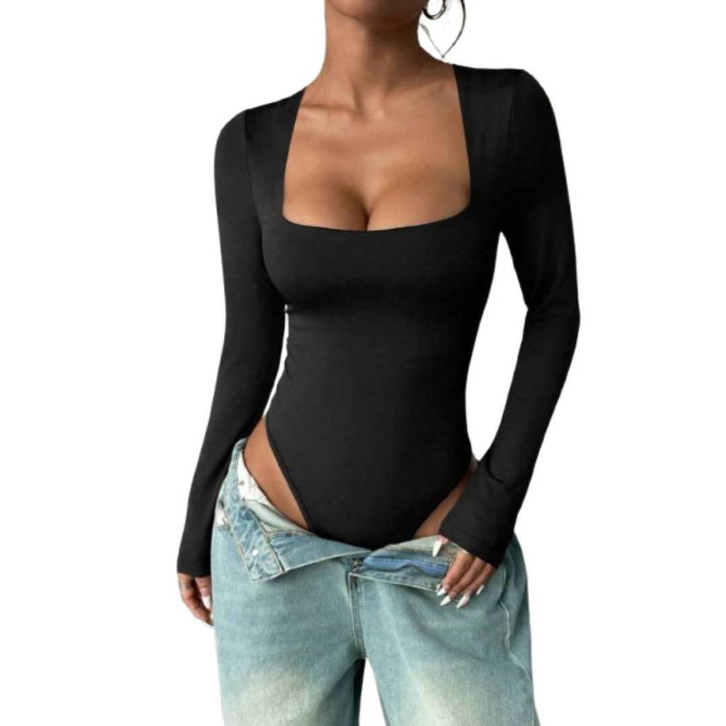 Milk Silk Long Sleeve Jumpsuit For Women With Stretch Slim Fit For Fall Season