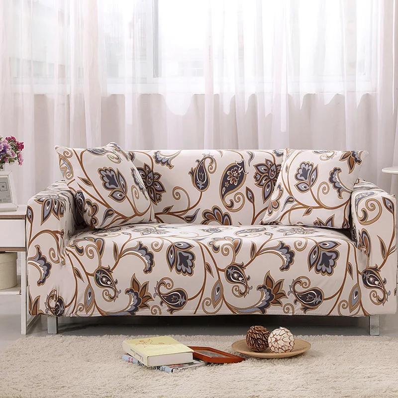 Geometry Elastic Stretch Sofa Cover Slipcovers All-Inclusive Couch Cover For Different Shape Sofa Chair L-Style Need 2Sofa Cover