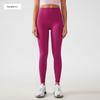 Lu Same Style Free Size Nude Feel No Embarrassment Line Yoga Pants Female 2025 Best Selling Hip Raise Shaping Sports Workout Ankle Length Pants