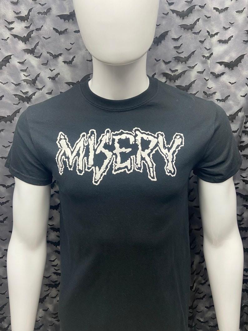 Футболка Misery Готическая Deathrock Готика Пост-панк Музыка Рок Гранж Унисекс XXL