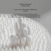 Double-Headed Cotton Swabs: Disposable, Pointed, Sanitary, for Cosmetic & Ear Cleaning, Wooden Sticks