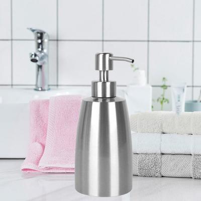 350/400ML Liquid Soap Dispenser Bottle Gel Bottle 304 Stainless Steel Lotion Pump Hand Soap Kitchen Bathroom Dispenser