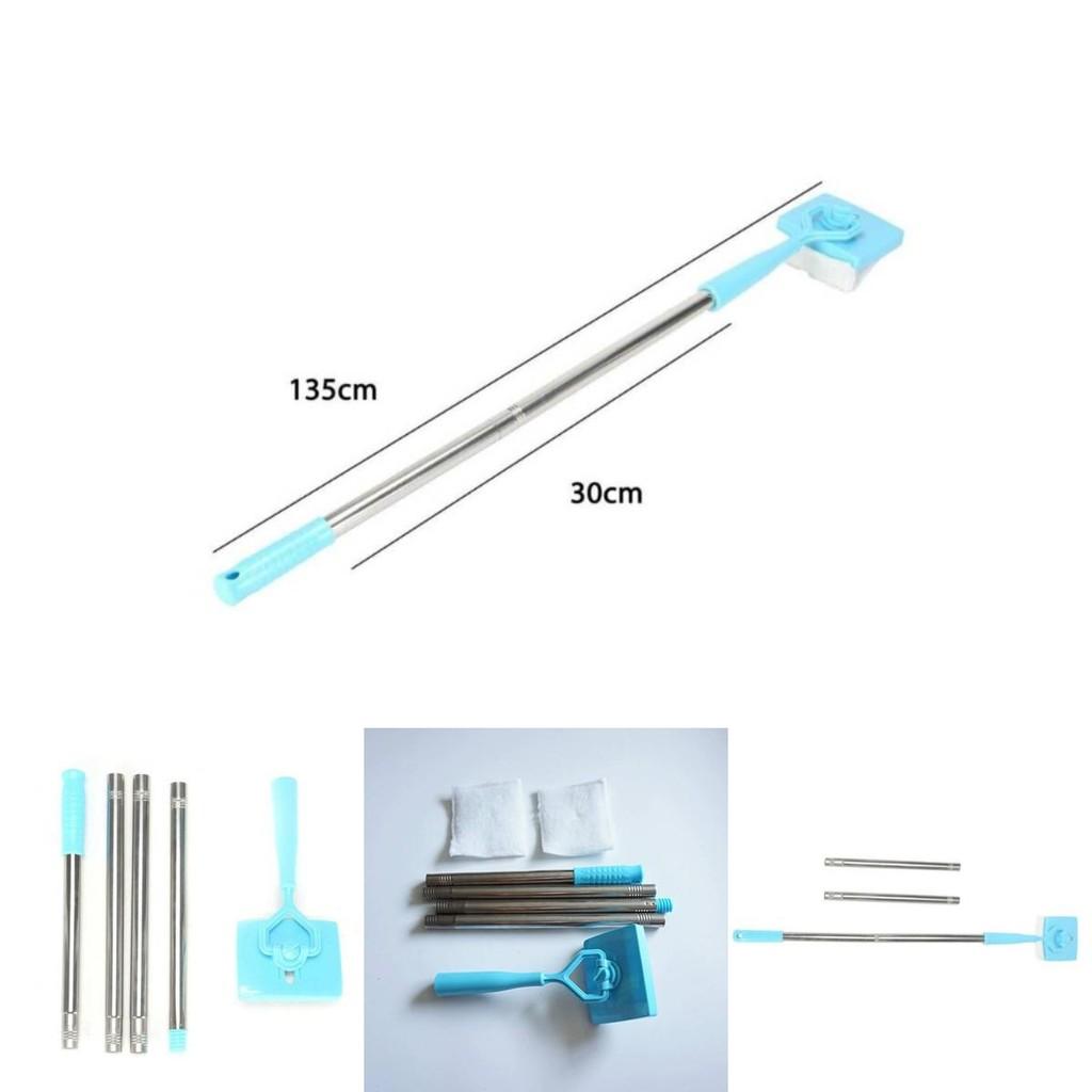 Haushaltsreinigungswischer mit ausziehbarem Edelstahlstiel für einfache Bodenpflege