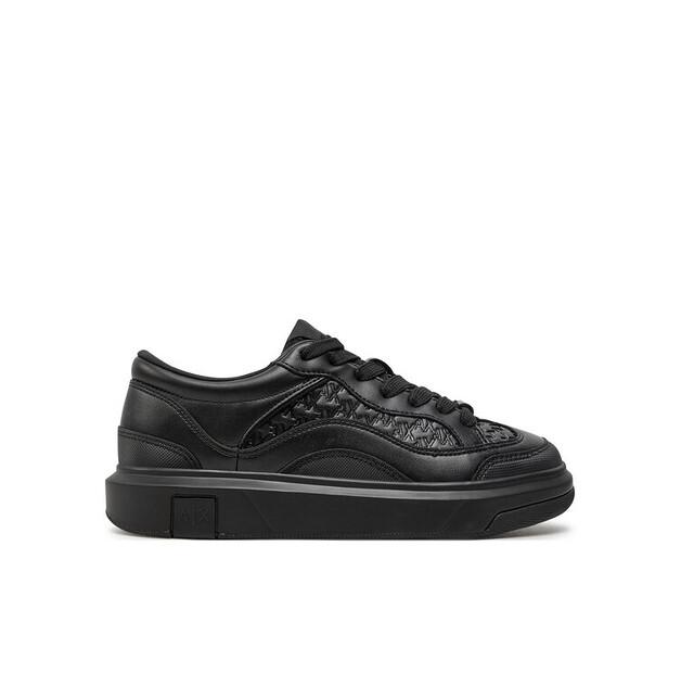 Мужские кроссовки Armani Exchange Xux193 xv908 k001 чёрные