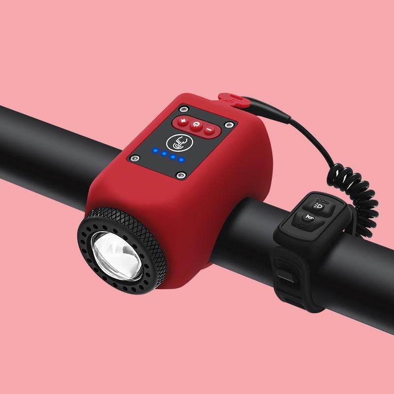 

Детский велосипедный гудок фара ночная езда велосипед USB зарядка горный велосипед высокая яркость водонепроницаемая фара красный