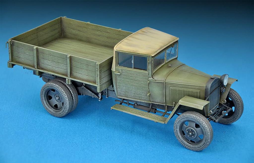 Miniart 1943 Cargo Truck MA35134 Plastic Model 1/35 GAZ-MM Mod. 1.5-ton