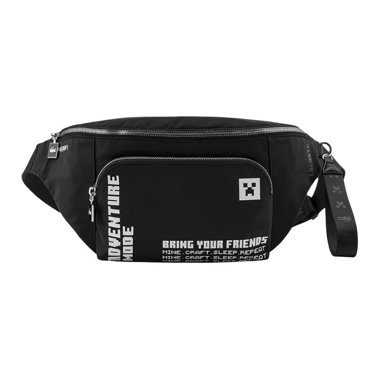 

Lacoste Fashion Portable Daily Nylon Shoulder Crossbody Waist Bag Small Women bags Black NF3849MK-126137-K00 Black,Small