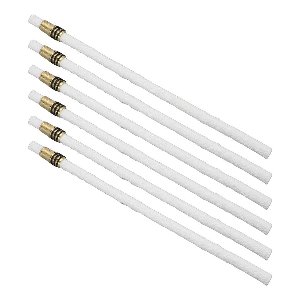   Homemade Wine Bottle Torch Kit   Lasting Fiberglass Torch Wicks with Brass Holders Washers for Outdoor Decor