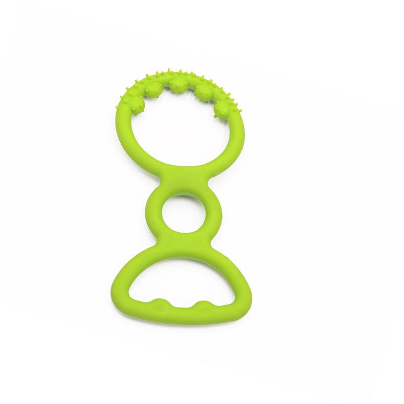 Dog Chew Ring: Woven TPR Teething Toy for Teeth Grinding