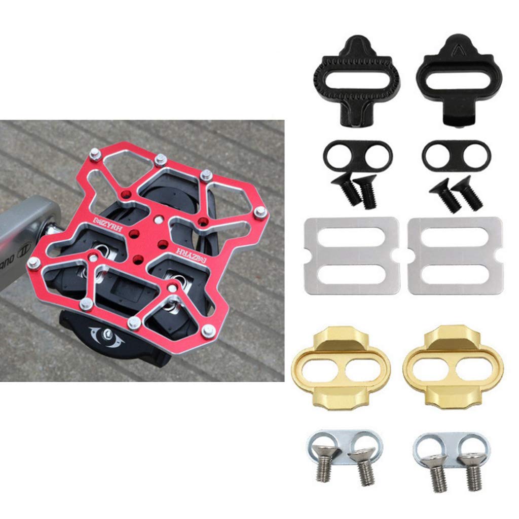 Mountain Bike Cleat Replacement Bicycle SPD Cleat Set Applicable To Eggbeater Pedals