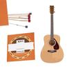 Pack of 6pcs Acoustic Guitar Practice Part Professional 6 Strings Folk Guitar String Steel Core Guitar Strings Wound Set