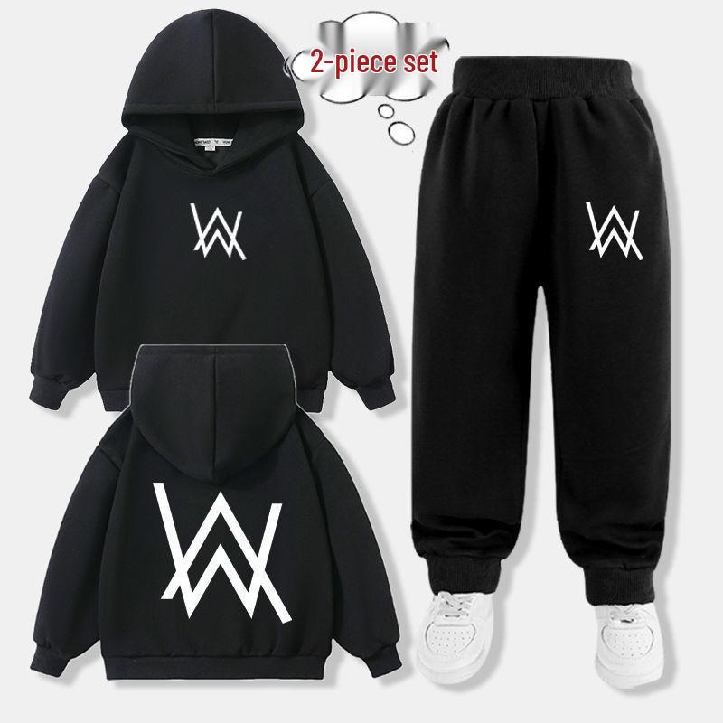 DJ Alan Walker Men's Fleece-Lined Hoodie and Sweatpants Set