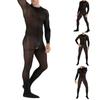 Men Stockings Accessories Crotchless Full Body Jumpsuit