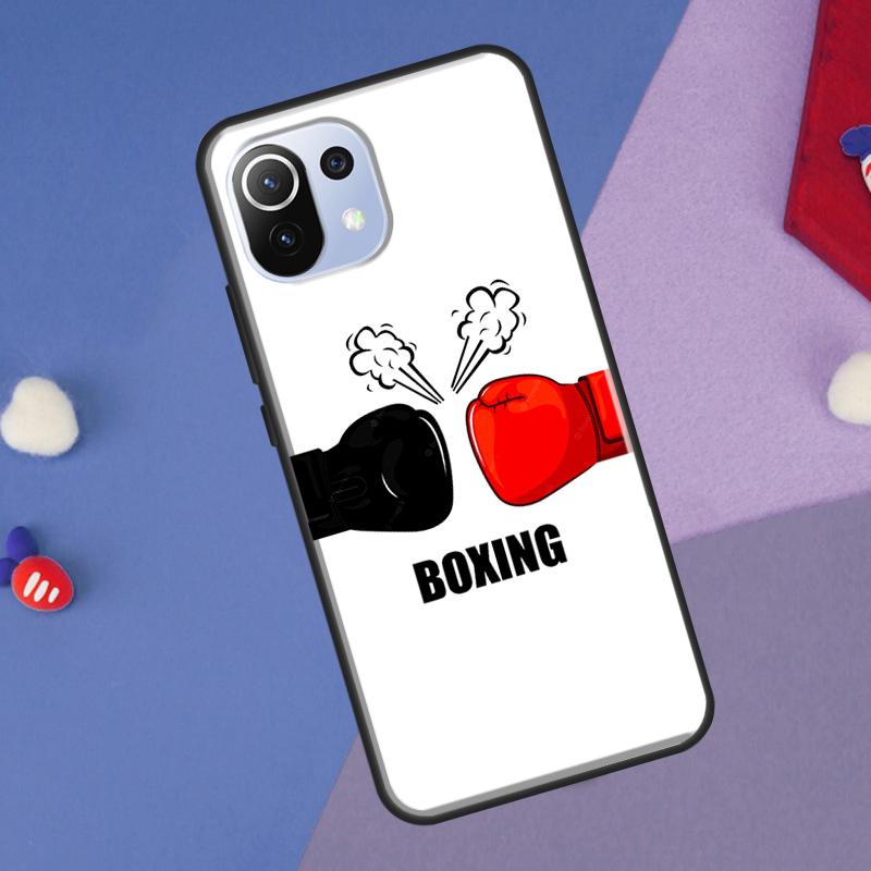 Boxing Gloves Cover For Xiaomi 14 Ultra 13 11T 12T 13T 14T Pro POCO X7 X6 Pro X3 X5 F3 F5 M6 F6 Pro Case