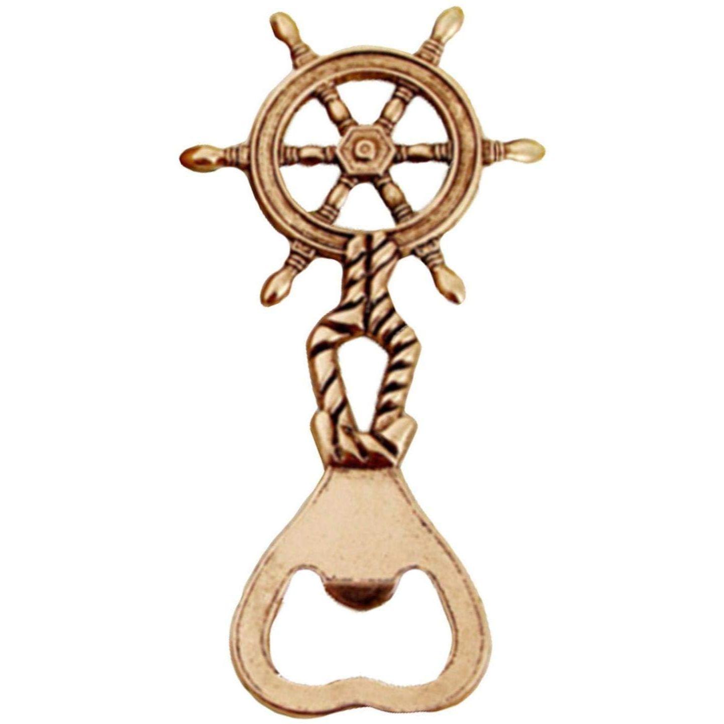 

Антикварная латунная открывалка для бутылок в виде колеса – 5,5 Ручной работы, винтажный барный инструмент | Уникальный подарок для влюбленных, друзей и семьи