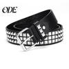 Cintura Stile Rock Punk con Borchie Quadrate Regolabile Accessorio Borchiato Cintura Donna Ragazze Accessori Scena Gotica Retro