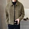 Men's Autumn Classic Casual Lapel Jacket - Versatile, Trendy, and Handsome Loose Fit Short Outerwear