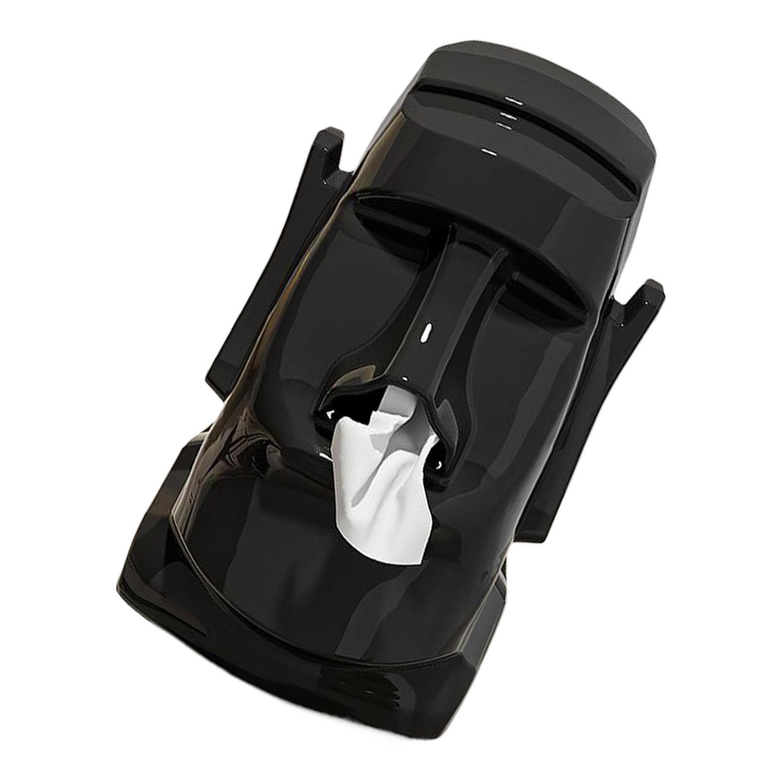 

Креативный каменный диспенсер для салфеток, контейнер для бумажных полотенец, держатель для салфеток для украшения гостиной и спальни чёрный