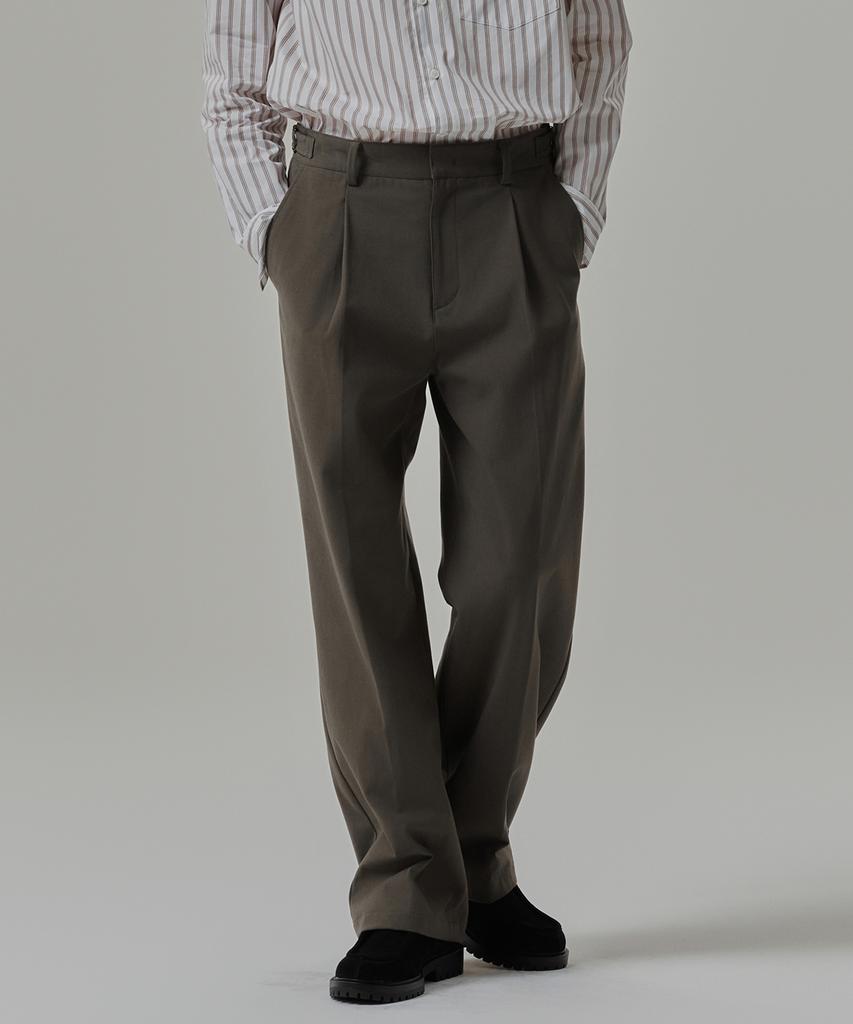 MINDBRIDGE [Couture] Wide One-Tuck Adjust Pants - 3 Colors Mypt6172