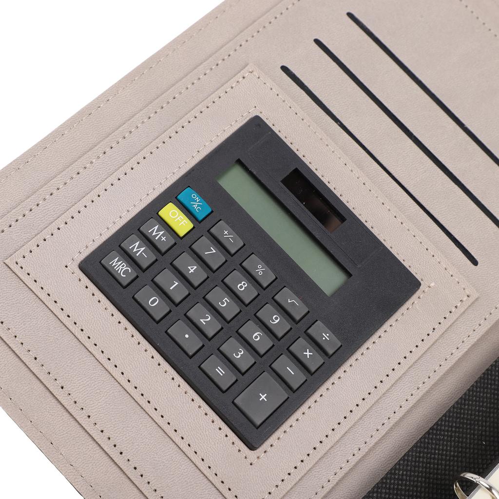 Bezdrátové nabíjení Notebook Personalizovaný cestovní deník se světlem Plnitelný Školní Profesionální zápisník s powerbankou