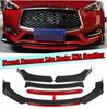 Front Bumper Lip Body Kit Spoiler For Car Universal